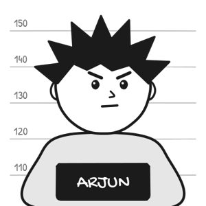 Mugshot of Arjun