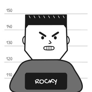 Mugshot of Rocky